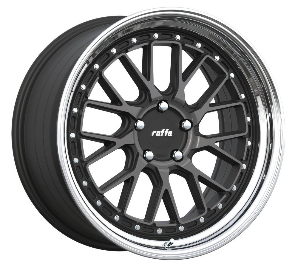 Raffa Wheels<br>RS-03 Dark Mist Polished (19x8.5)